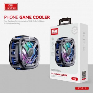 Охлаждающий вентилятор куллер для телефона, смартфона Earldom F12 Cooler Ice Game