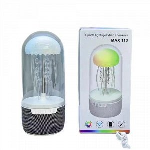 Беспроводная Bluetooth колонка-ночник МЕДУЗА MAX 113