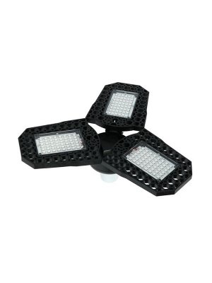 Фитолампа для растений, светодиодная, Е27, 30 Вт, 144 LED, 220 В, складная, биколорная