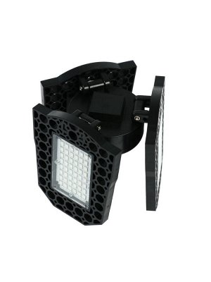Фитолампа для растений, светодиодная, Е27, 30 Вт, 144 LED, 220 В, складная, биколорная