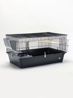 Клетка для шиншилл "Пижон" №11, складная, 80 х 50 х 46см, серая