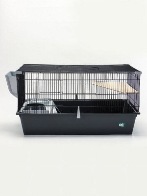 Клетка для шиншилл "Пижон" №11, складная, 80 х 50 х 46см, серая