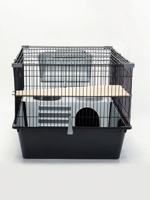 Клетка для шиншилл "Пижон" №11, складная, 80 х 50 х 46см, серая