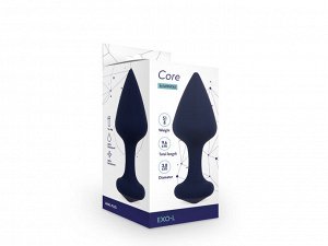 Анальная втулка Exo CORE S, цвет тихоокеанский синий, Ø 2,8 см