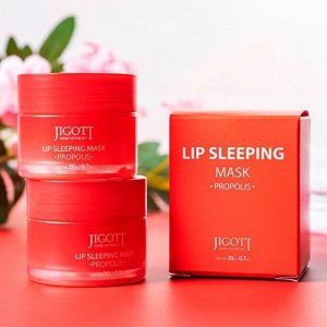 Jigott Ночная маска для губ с прополисом / Lip Sleeping Mask Propolis, 20 г