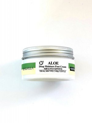 Крем для кожи ног и локтей с экстрактом Алоэ Beausella Aloe Deep moisture Foot Cream 100 g