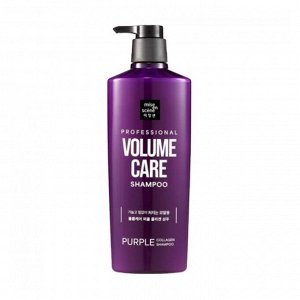 Шампунь для придания объема Mise-en-scene Professional Volume Care Purple Collagen Shampoo 680 ml
