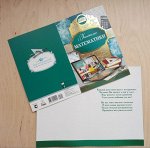 Открытка Учителю МАТЕМАТИКИ со словами формат А5