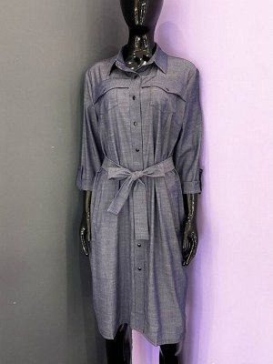 Платье-рубашка женское, код 50294911