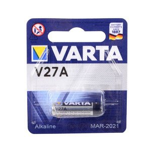 Батарейка щелочная Varta, A27 / V27A / A27BP / G27A / MN27 (8LR732), 12В, 1 шт, арт. 4227101401