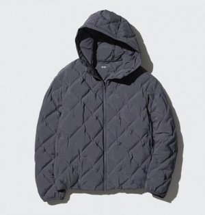 Женская куртка PUFFTECH air cotton с капюшоном 469871 серый