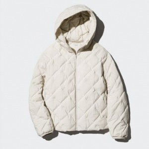 Женская куртка PUFFTECH air cotton с капюшоном 469871 белый