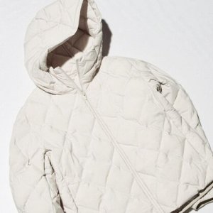 Женская куртка PUFFTECH air cotton с капюшоном 469871 серый