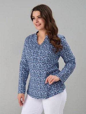 Блузка женская с длинным рукавом