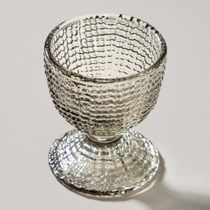 Набор подставок под яйцо "TEMPO" серый, 2 шт., 5,5x5,5x6 см, 1 шт.