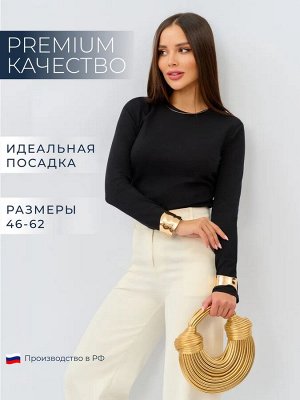 Лонгслив черный
