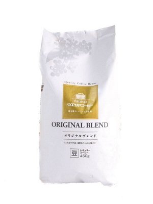 Кофе зерновой, UESHIMA Original BLEND, 450г . Япония