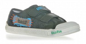 Кеды школьные ECOTEX, Черный