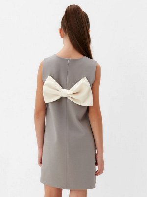 Платье нарядное детское MINAKU: PartyDress, цвет серый.