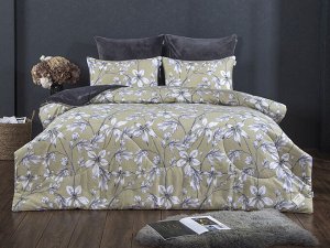 Мартина (графит олива платина) ABC Cotton комплект