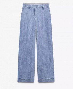 ДЖИНСЫ Z1975 WIDE LEG С ВЫСОКОЙ ПОСАДКОЙ И ЗАЩИПАМИ арт. 1879026 , голубой