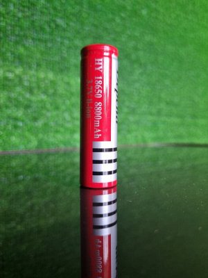 Аккумуляторная батарея красная Depend ICR18650 Li-ion 3.7V 8800 mAh / 1 шт.