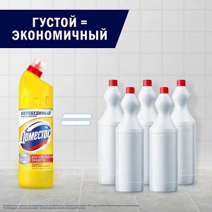 Досместос Чистящее средство для унитаза Лимонная свежесть Domestos 750мл