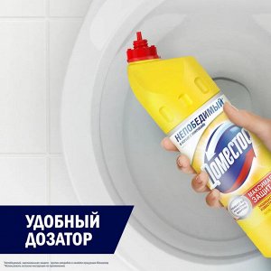 Досместос Чистящее средство для унитаза Лимонная свежесть Domestos 750мл