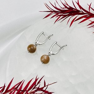 Серьги из Солнечного камня