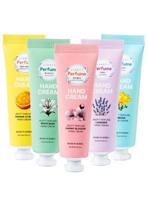 Jigott Набор парфюмированных кремов для рук / Perfume Assorted Hand Cream Set Of 5, 50 мл x 5