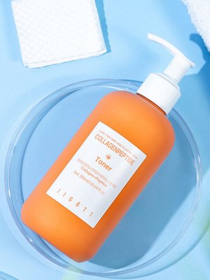 Jigott Тонер для лица с коллагеном и пептидами / Collagen + Peptide Toner, 300 мл