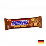 Snickers Wafer Rolls 22.5g - Трубочки Сникерс вафер ролс