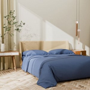 Постельное бельё Этель 2 сп Blue lake 175х215, 200х215, 50х70+3-2 шт, мако-сатин, 114г/м2