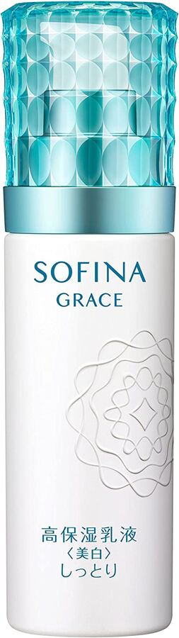 Отбеливающая ночная эмульсия для возрастной кожи 50+ Sofina Grace Highly Moisturizing Emulsion
