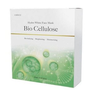 Осветляющая биоцеллюлозная маска GINZA TOMATO CHIECO Hydro White Face Mask Bio Cellulose