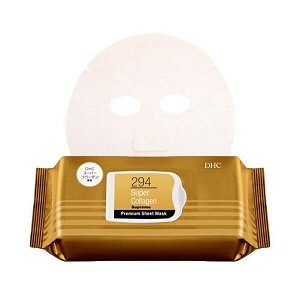 Увлажняющая маска с концентрированным коллагеном DHC Super Collagen Supreme Premium Sheet Mask