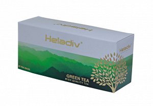 Чай зеленый пакетированный HELADIV HD GREEN TEA, 25 пак, Шри-Ланка