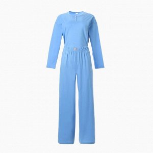 Пижама женская (джемпер, брюки) MINAKU: Home collection цвет голубой
