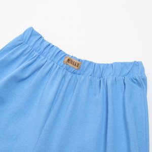 Пижама женская (джемпер, брюки) MINAKU: Home collection цвет голубой