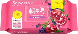 BCL Saborino Morning Tightening Mask – утренняя маска для лица с эффектом увлажнения и тонуса