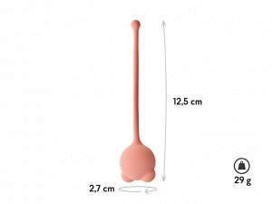 Вагинальные шарики Omicron, цвет персиковый (LYRA)