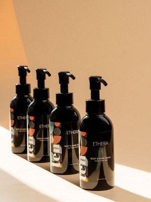 ETHERA Парфюмированный крем для рук и тела / Passion Fruit, Peach, Sandal, 150 мл