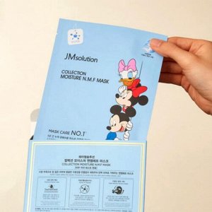 JMsolution Маска тканевая с увлажняющим фактором / Disney Сollection Moisture N.M.F Mask, 30 мл