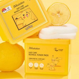 JMsolution Обновляющие тонер-пэды с ретинолом / Easy Care Retinol Toner Pads, 70 шт.