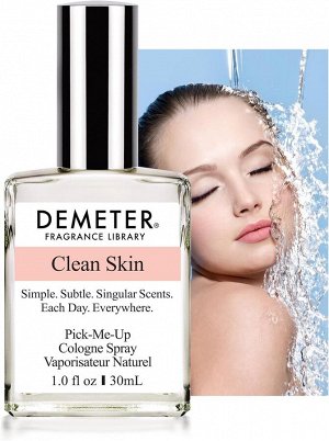 Demeter Clean Skin EDC - туалетная вода с ароматом чистой кожи после купания