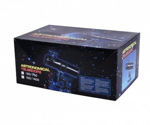 750150EQ Рефлектор HD Высокомощный профессиональный астрономический телескоп для наблюдения за звездами и луной на открытом воздухе
