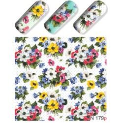Дизайн ногтей Цветы N 179 p