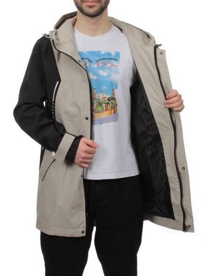 350 BLACK BEIGE Ветровка мужская FASHION (100% полиэстер)