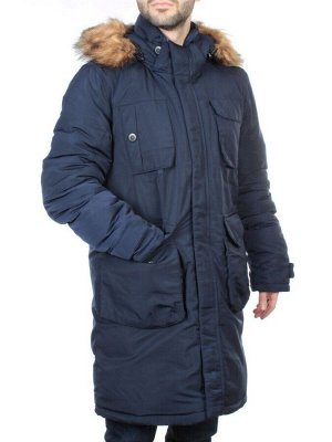71203 DK. BLUE Куртка мужская зимняя (200 гр. синтепон) KAREAKEY