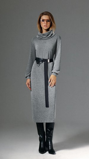 Платье DI-LiA FASHION 0280 светло-серый